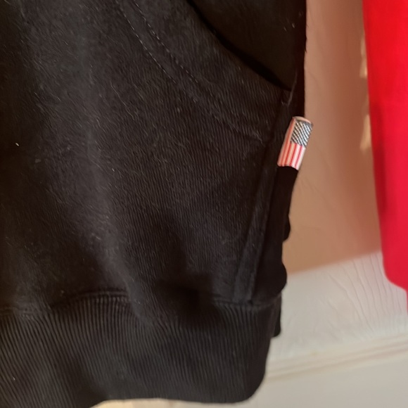 Men’s Pro Cube patriotic Hoodie, Small, Honor Respect - Picture 4 of 4